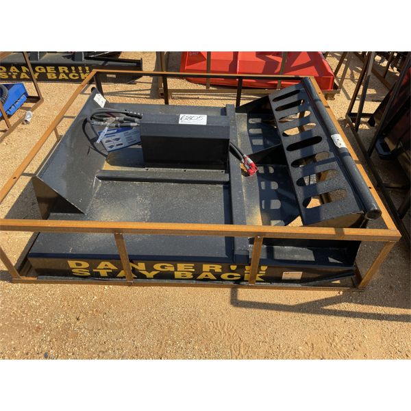 AGROTK BRUSH CUTTER, SSRC72, 72"W, fits skid steer loader (B5)