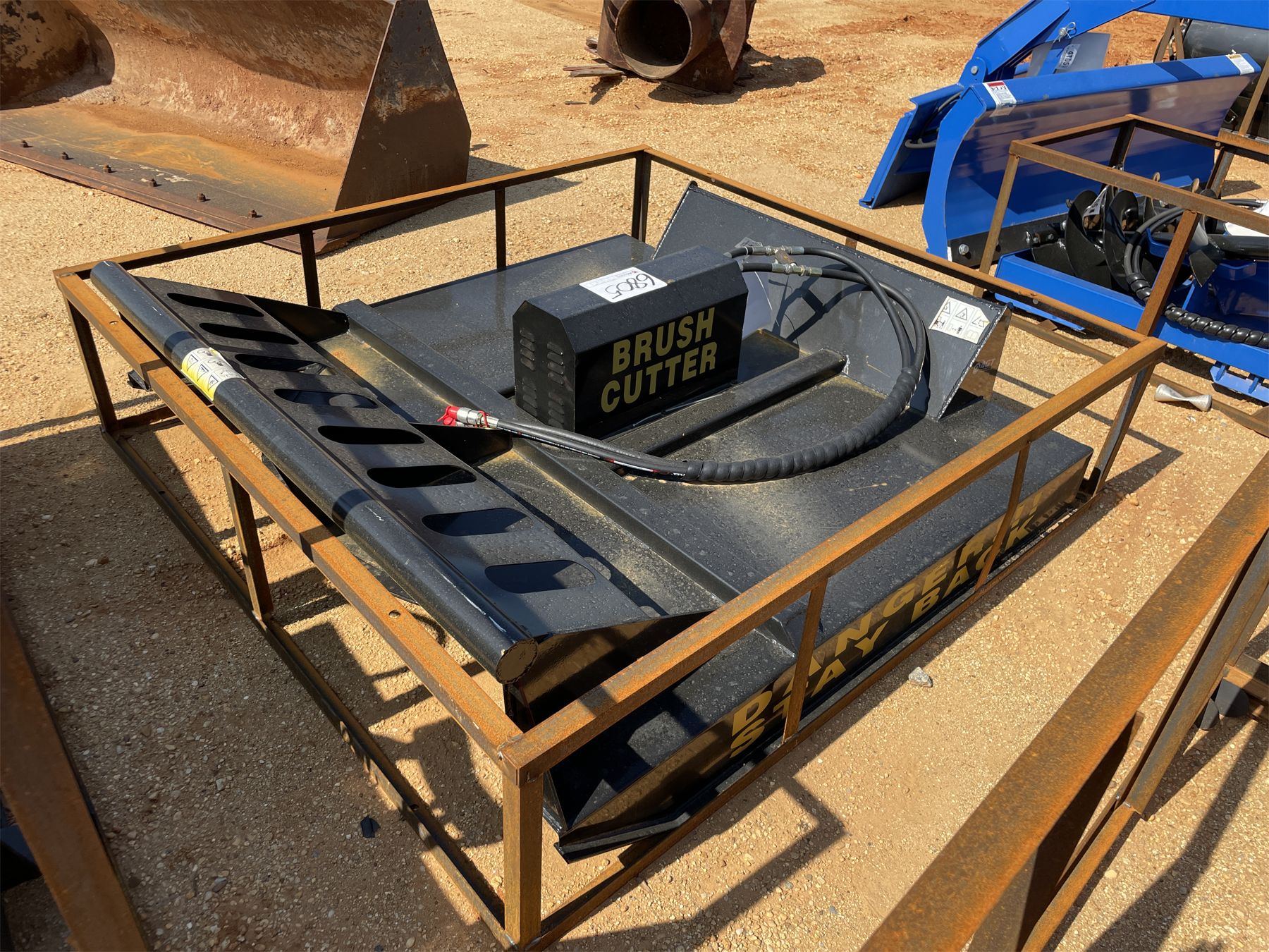 AGROTK BRUSH CUTTER, SSRC72, 72"W, fits skid steer loader (B5) J.M