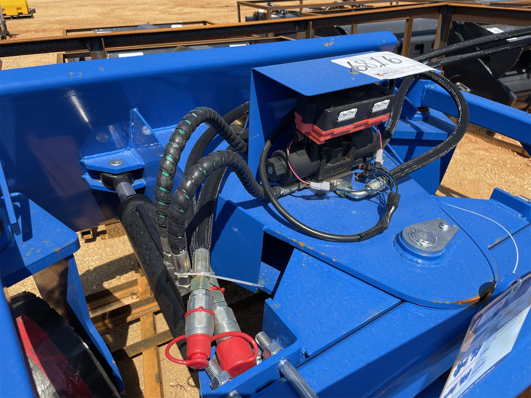 TOP CAT SOIL CONDITIONER, SSSCR7223030101B, 72"W, fits skid steer