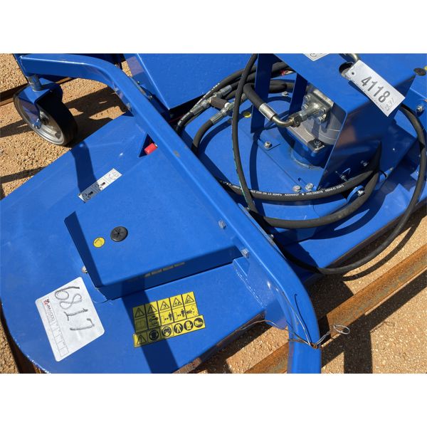 AGT GROOMING MOTOR, 72"W, fits skid steer loader (B5)