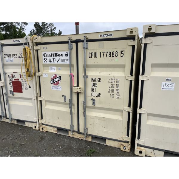 8' SHIPPING/STORAGE CONTAINER