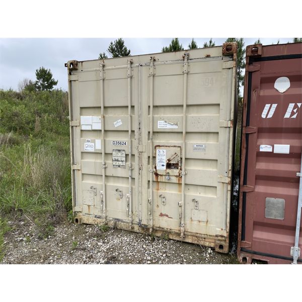 40' SHIPPING/STORAGE CONTAINER