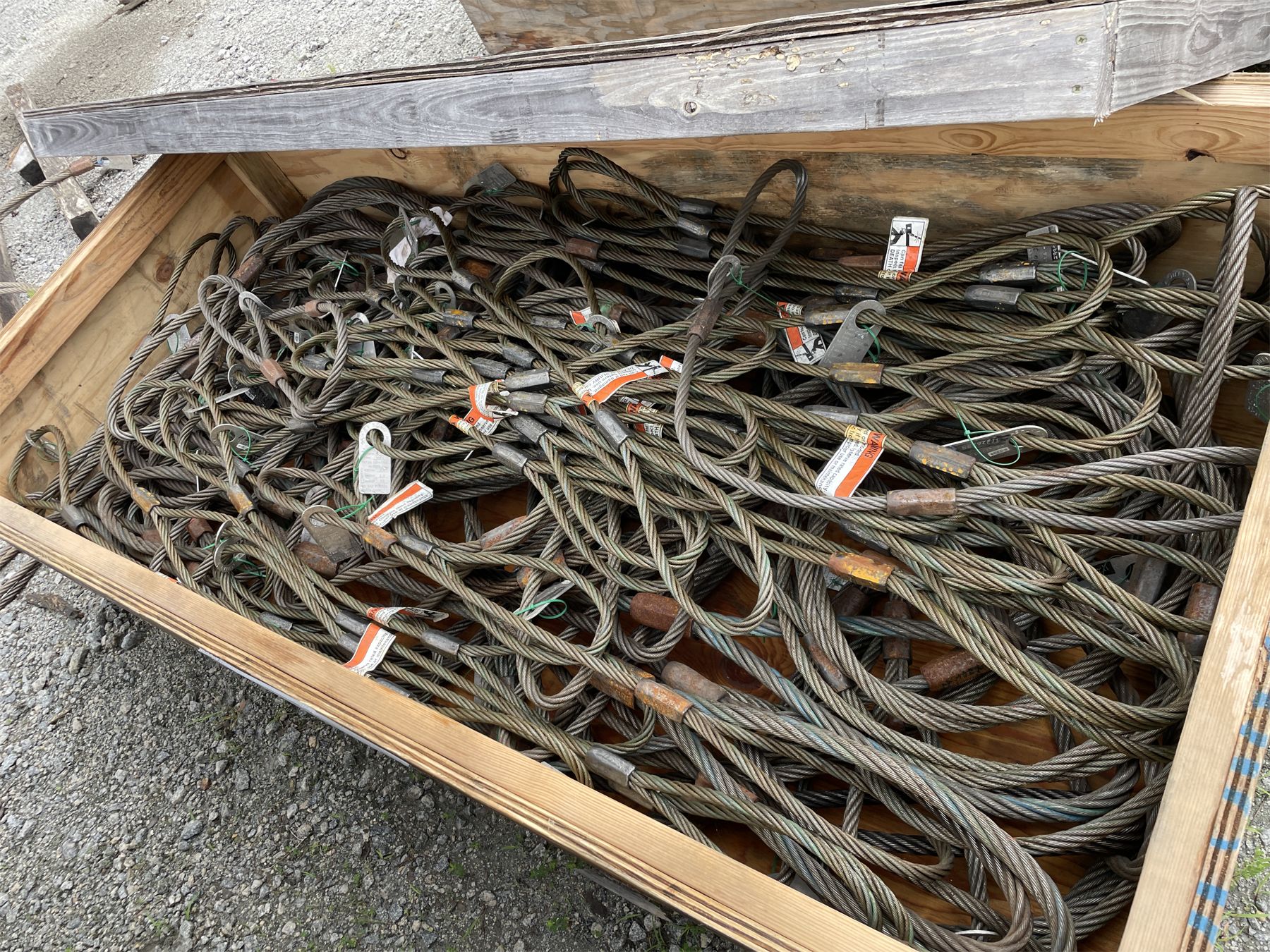 ASHLEY SLING VARIOUS WIRE ROPE SLINGS - J.M. Wood Auction Company, Inc.