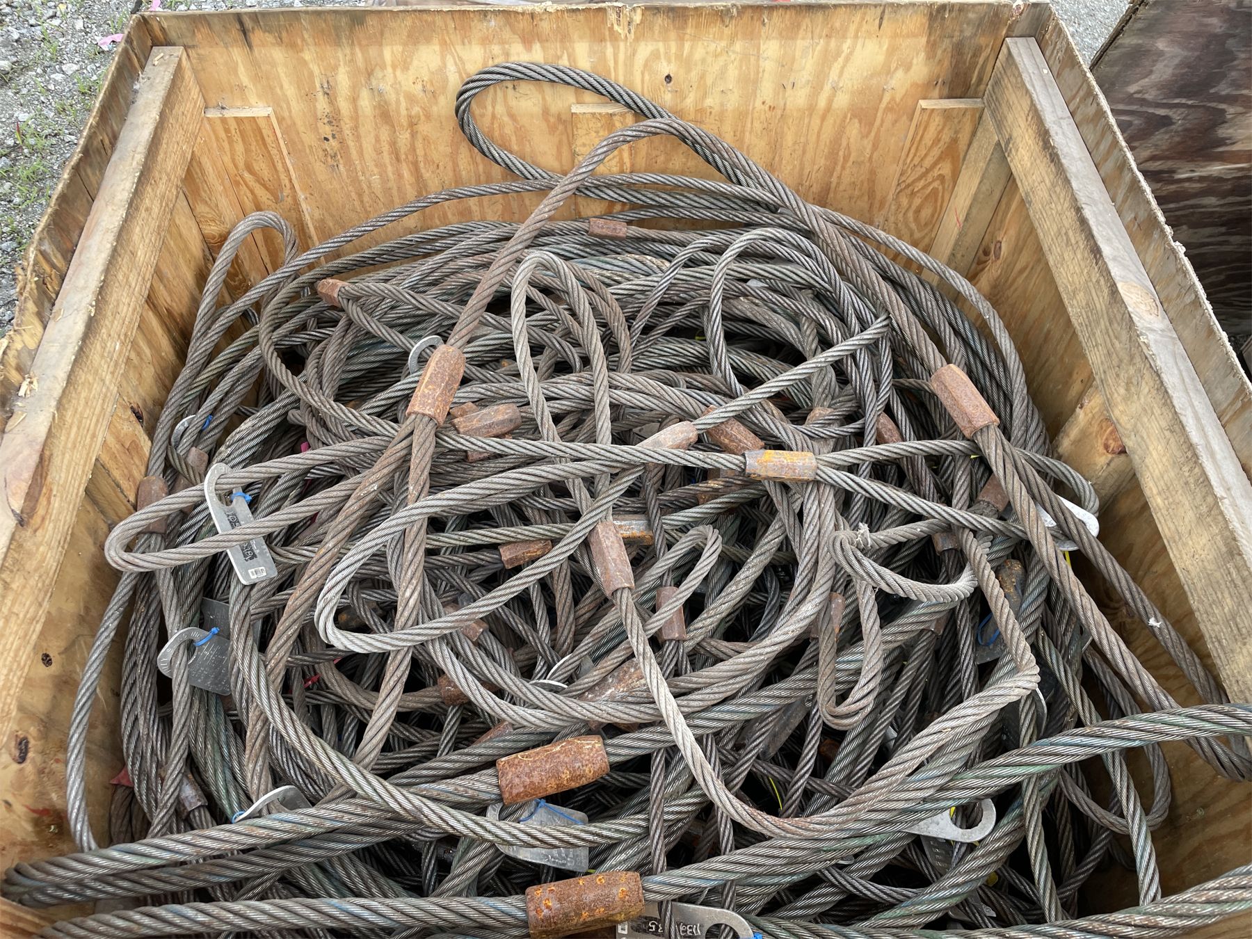 ASHLEY SLING VARIOUS WIRE ROPE SLINGS - J.M. Wood Auction Company, Inc.