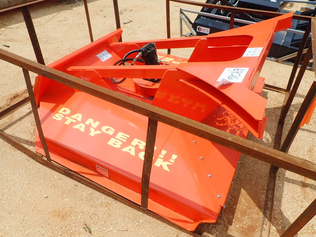 TOPCATBRUSH CUTTER, HCRC, 72" wide, MFD 2023, fits skid steer loader (B5) J.M. Wood Auction