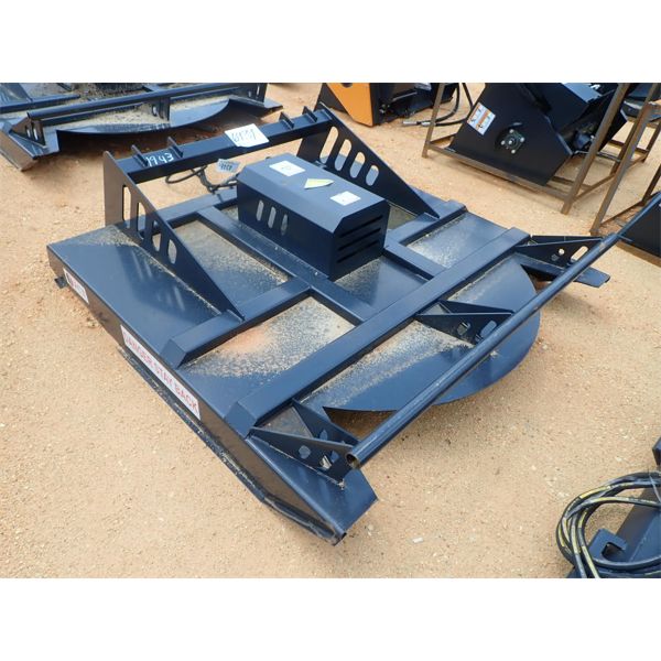 JCT BRUSH CUTTER, 72" wide, fits skid steer loader (B-5)