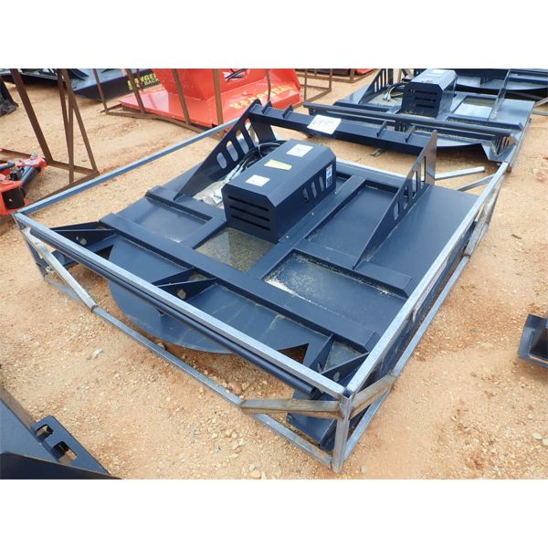 JCT BRUSH CUTTER, 72" wide, fits skid steer loader (B-5)
