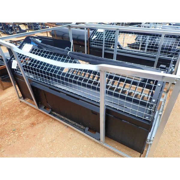 SHAKER/SIFTER BUCKET,  S/N 23HKNY327-(12), fits skid steer loader (B-5)