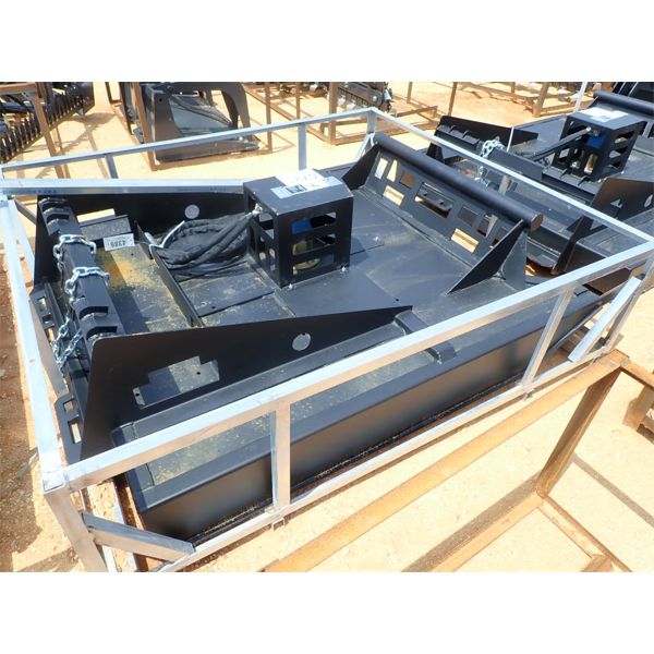 BRUSH CUTTER, 66" wide,  fits skid steer loader (B-5)