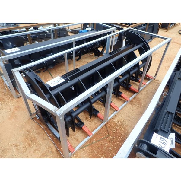 HEAVY GRASS FORK GRAPPLE, 78"wide, fits skid steer loader (B-5)