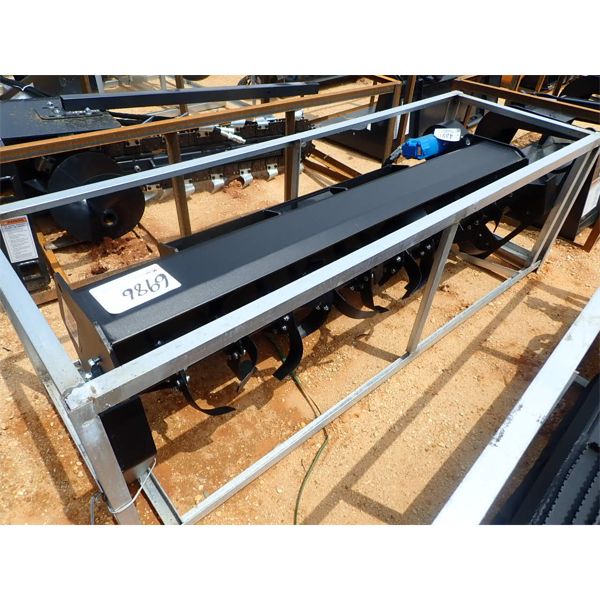 ROTO TILLER, 72" wide, fits skid steer loader (B-5)
