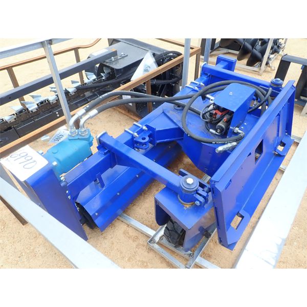 POWER RAKE,  003-046-72-001A, 72" wide, fits skid steer loader (B-5)