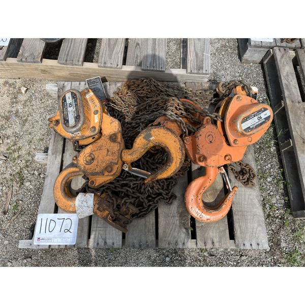 HARRINGTON 10 TON CHAIN HOISTS
