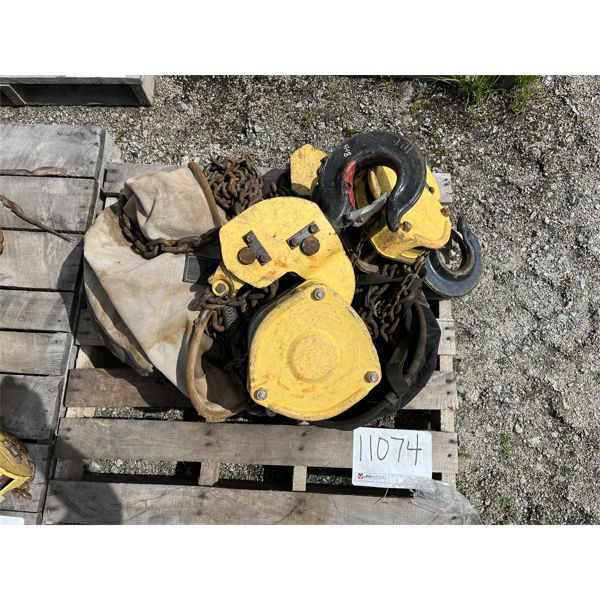 TUFFY 10 TON CHAIN HOISTS