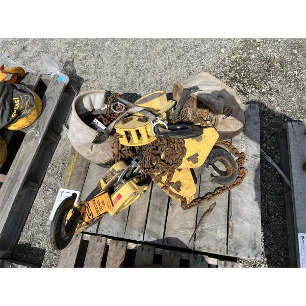 TUFFY 10 TON CHAIN HOISTS