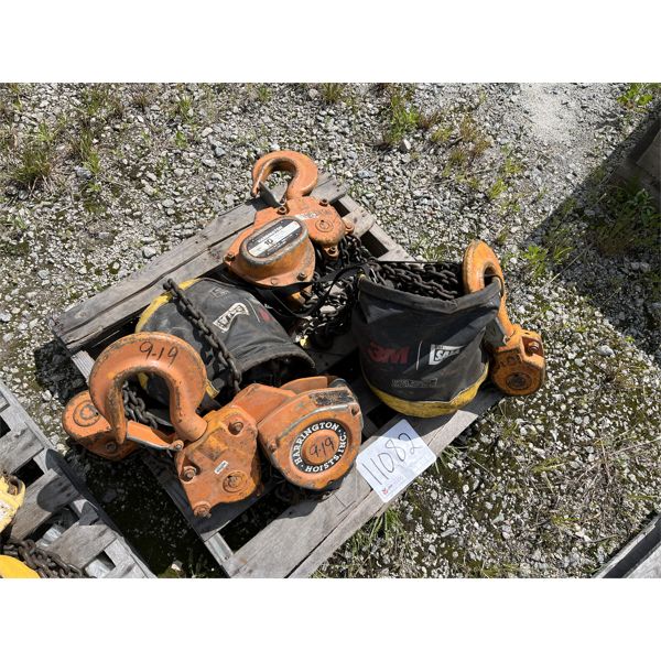 HARRINGTON 10 TON CHAIN HOISTS