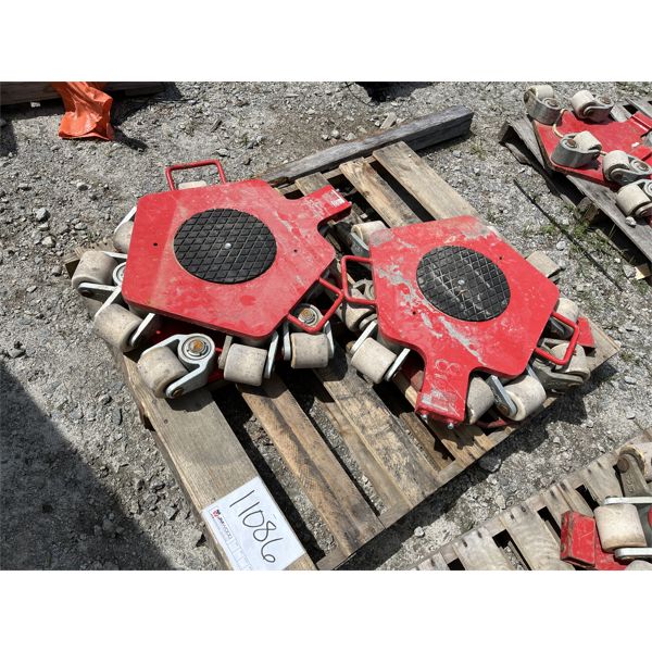 GKS HEAVY DUTY MULTIDIRECTIONAL MACHINE ROLLER