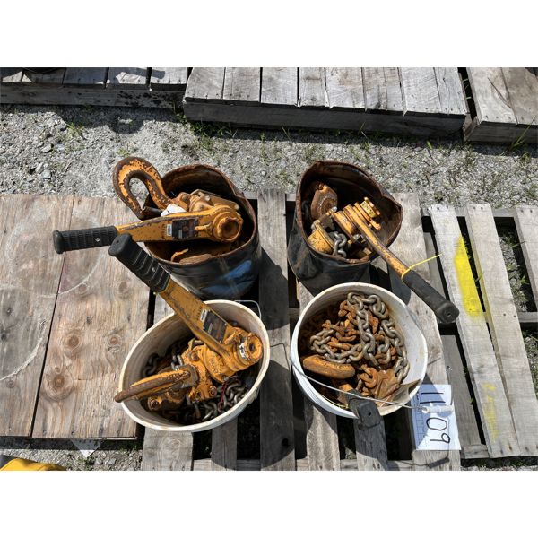 HARRINGTON 6 TON CHAIN HOISTS