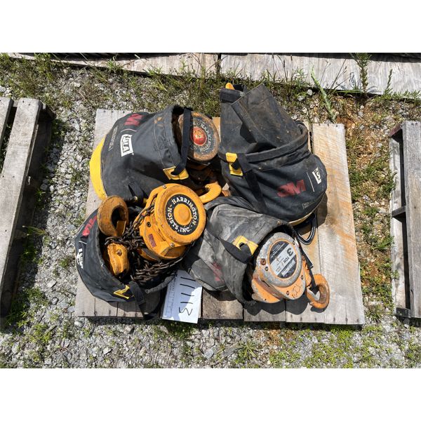 HARRINGTON 3 TON CHAIN HOISTS