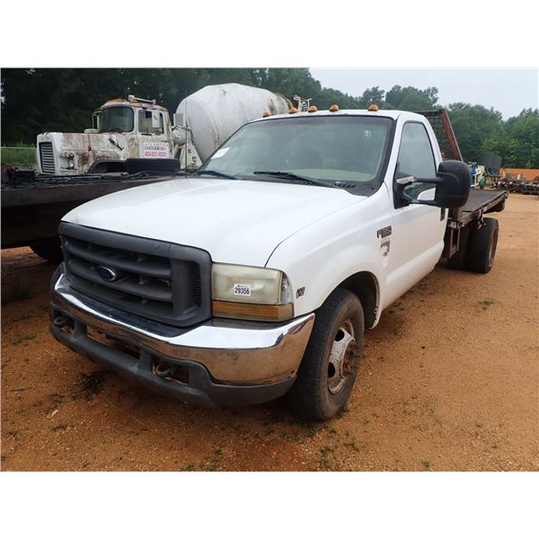 1999 FORD F350 Flatbed Truck