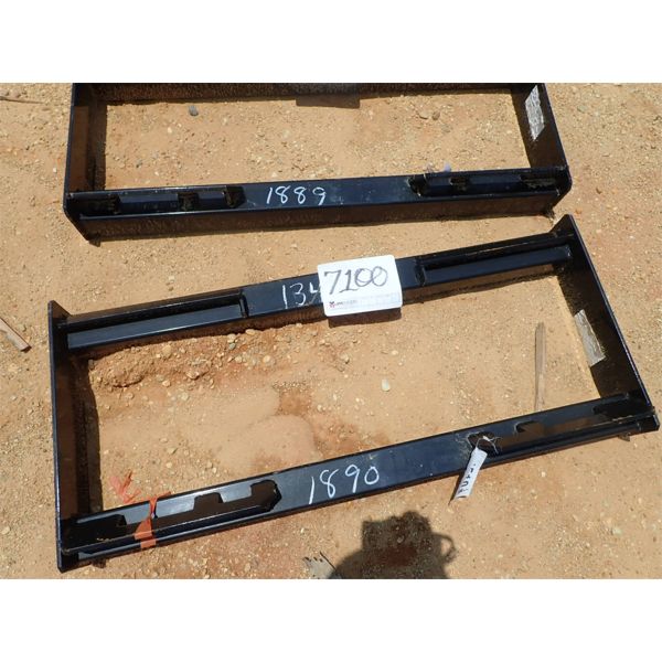 QUICK ATTACH TUBE FRAME, fits skid steer loader (B-5)