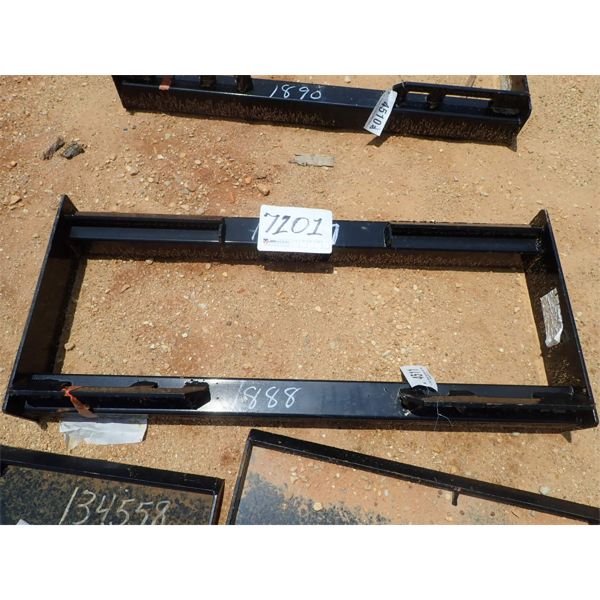 QUICK ATTACH TUBE FRAME, fits skid steer loader (B-5)