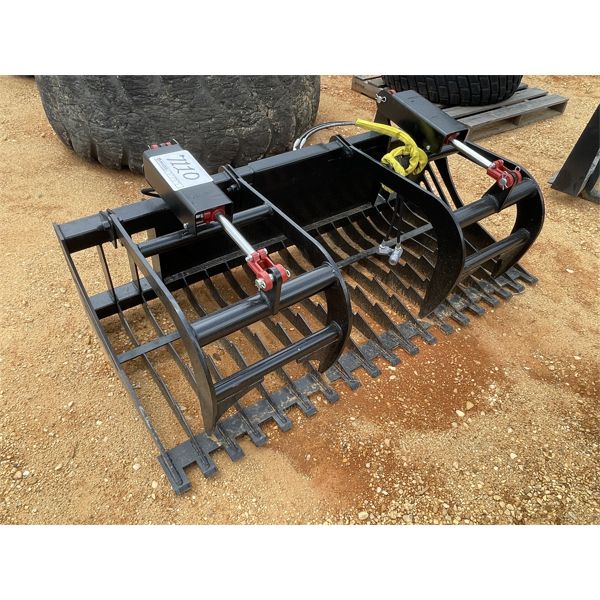 Mid-State skeleton grapple, 72" wide, fits skid steer loader (B--5)