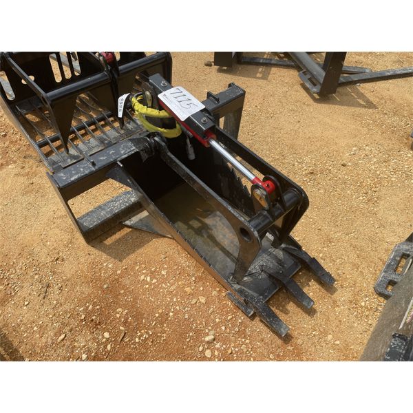 Mid-State extreme stump grapple, fits skid steer loader (B--5)