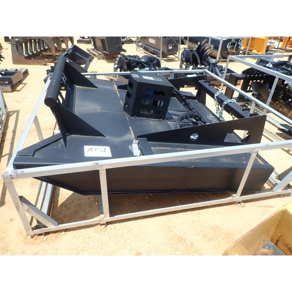 BRUSH CUTTER W/PUSH BAR 70", fits skid steer loader (B5)