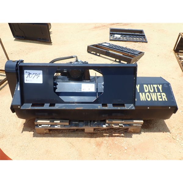 FLAIL MOWER, 70", heavy duty, fits skid steer loader (B-5)