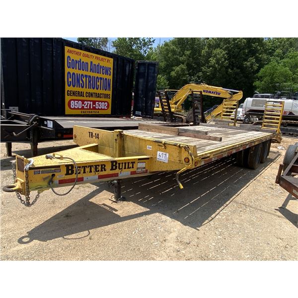 2017 BETTER BUILT  Tag Trailer