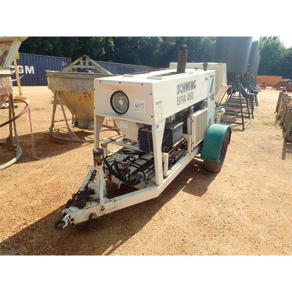 SCHWING BPA450 CONCRETE PUMP