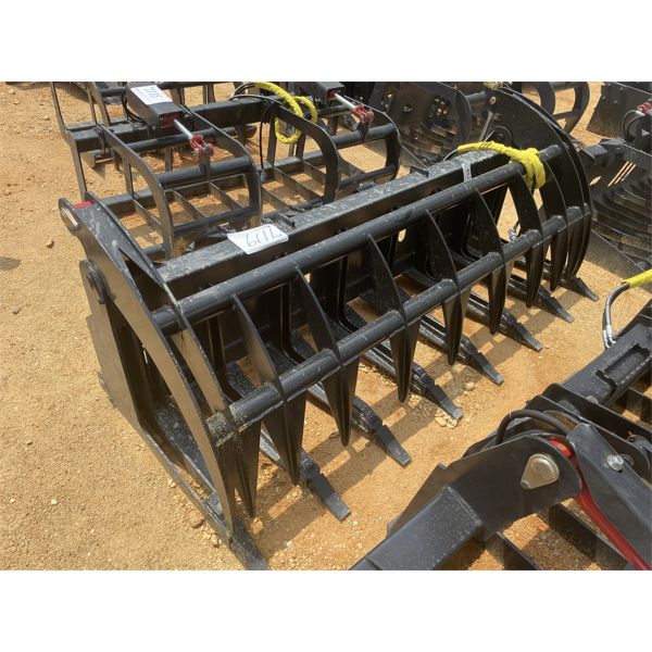 MIDSTATE ROOT GRAPPLE, 84"W, fits skid steer loader (B5)