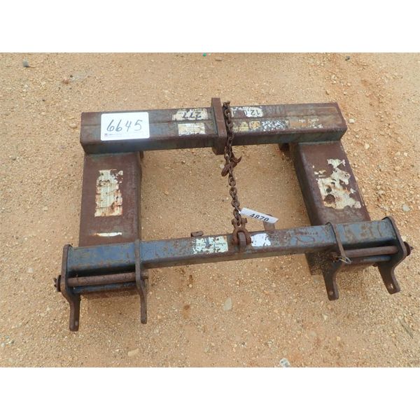 12,000# FIT LIFT HOOK, fits forklift (B-4)