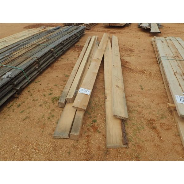 4x4, 2x6 PINE BOARDS, ASSORTED LENGTHS