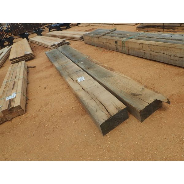 (2) 8x18 OAK BOARDS, 16' LENGTH
