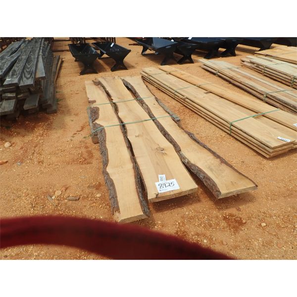 (3) PINE LIVE EDGE PLANTS, 13' LENGTH