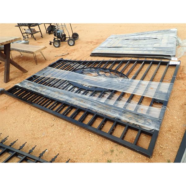 DECORATIVE IRON GATE (19')
