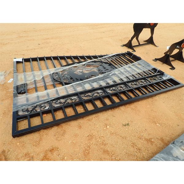 DECORATIVE IRON GATE (19')