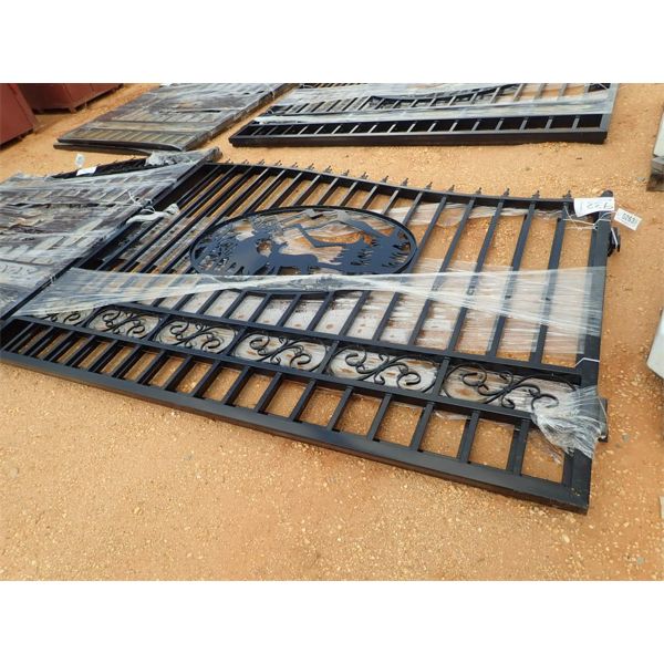 DECORATIVE IRON GATE (19')