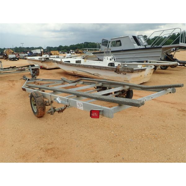 B&S SPORTSMAN GALVANIZED BOAT TRAILER, t/a