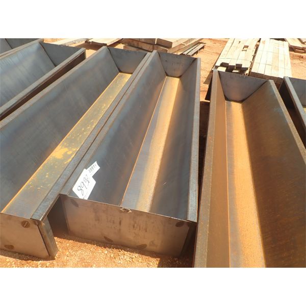 10' STEEL FEED TROUGH