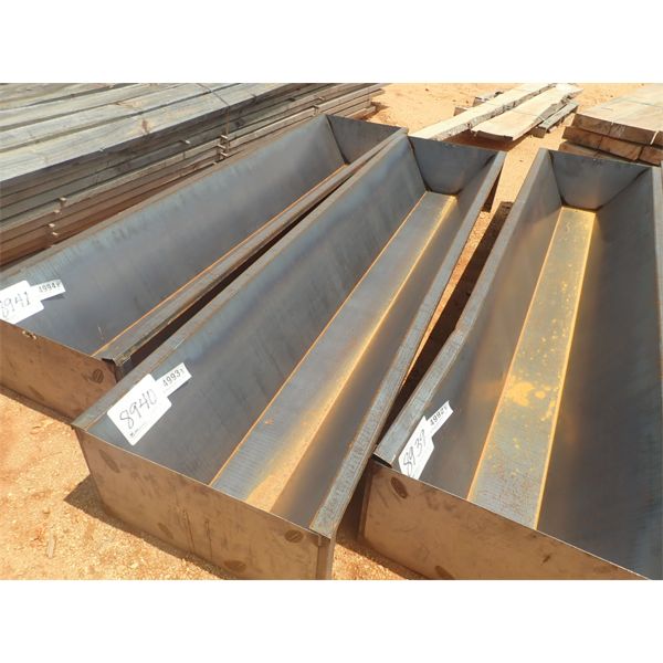 10' STEEL FEED TROUGH