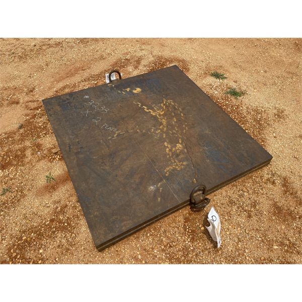 4'x4' STEEL PLATE