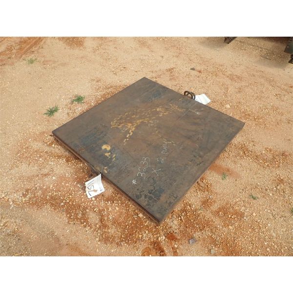 4'x4' STEEL PLATE