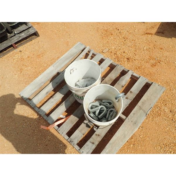 (2) METAL CABLE CLASP