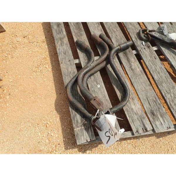 (4) LANDING GEAR HANDLES