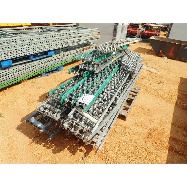 AUTOMATED CONVEYOR SYSTEMS, VARIOUS LENGTHS & SHAPES, APPROX 20 PIECES