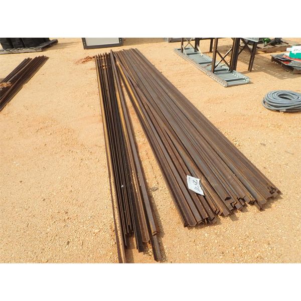 ANGLE IRON, 1-1/5" x 1-1/2" x 20', APPROX 100 EACH