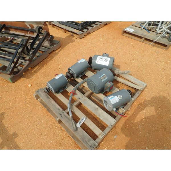 (4) ELECTRIC MOTOR OF VARIOUS SIZE